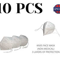Qty10 KN95 Face Masks (Non-Medical) APM-USA