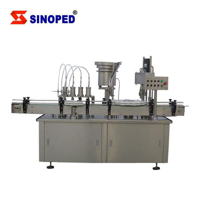 Automatic Perfume , Nail Polish , Eye Drops , Oral Liquid Small Size Bottle Filling and Capping APM-USA