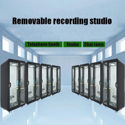 Mcn Studio Sound Insulation Room Red Net Design Small Glass Room Mobile Studio Wanghong V-blogger APM-USA