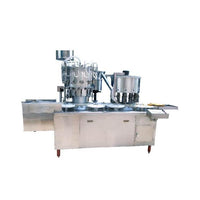 Monoblock Syrup Small Vial Bottle Filling and Cap Sealing Machine Bottle Filling and Rubber APM-USA
