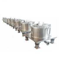 Pgz1000 Sativa Olive Oil Extraction Flat Plate bottom Discharge Basket Filter Centrifuge APM-USA