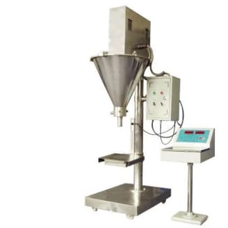 Automatic with auger powder filler filling and capping filling and sealing machine - Powder Filling Machine