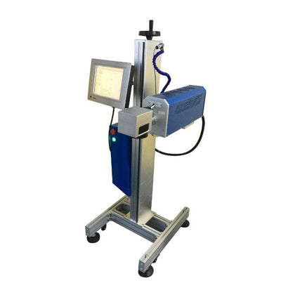 Cabinet type 20-watt optical fiber laser marking machine/laser code spraying machine - Printing Machine