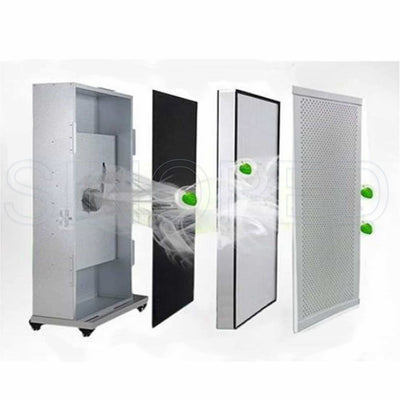 munna86 Cleanroom Class 100 FFU Fan Filter Units HEPA Filter 
