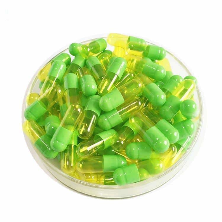 fahad31 Customized Color Hard Gelatin Material Empty Capsule 