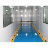 Customized high quality pharmaceutical clean room/No Dust Portable Prefabricated Modular Clean Room Easy installation 