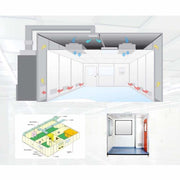 Customized PVC anti-static Soft Wall Class 100 medical laboratory Pharmaceutical Clean Room 