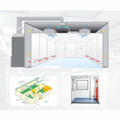 Customized PVC anti-static Soft Wall Class 100 medical laboratory Pharmaceutical Clean Room 