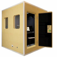 Detachable assembled instrument practice room 