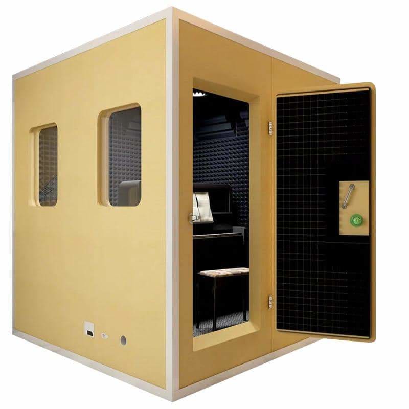 Detachable assembled instrument practice room 