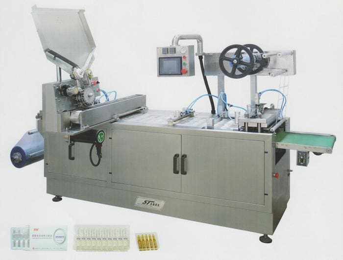 APM-USA - Dpb-250 Automatic (with Printing) Tray Wrapping Machine ...