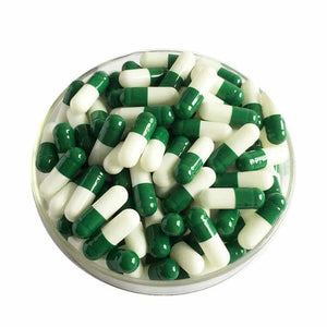 ikram49 Gelatin Empty Color Capsules 