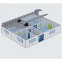 High class 100 pharmaceutical clean room 
