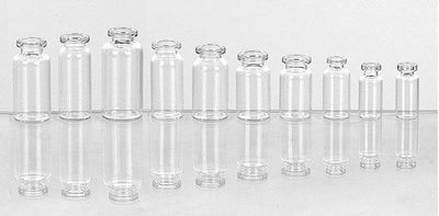 Injection Vials Made of Low Borosilicate Glass Tubing APM-USA