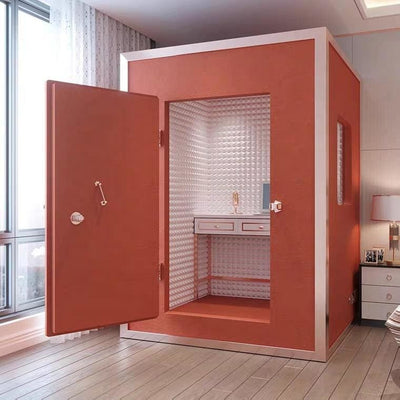 Live studio multi-plenum noise reduction system Removable home recording studio Small indoor sound insulation and dubbing room 