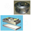 SUS201 Material Fan Filter Unit with Center Control Use in Cleanroom 