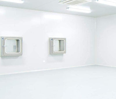 Oem Iso5 Class 100 50sqm Dust Free Modular Clean Room With Hepa Fan Unit 
