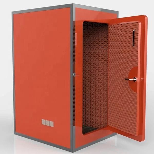Online seller video recording booth acoustique recording studio 