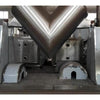 Operate the closed v type mixer - Mixing Machine