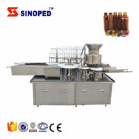 Oral liquid filling and capping monoblock machines liquid filling machine 