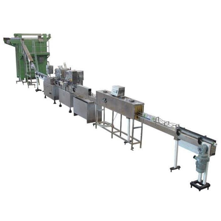 Precision filter water treatment system in semi-automatic mineral water filling line - Liquid Filling Machine