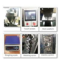 2018 Low Cost Semi Auto Automatic Dry Powder Filling Machine For Bags Jars Bottles / Manual Small Micro Doser Auger Filler Price 