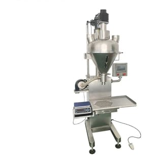 Semi automatic powder filler manual volumetric coffee auger type filling machine - Powder Filling Machine