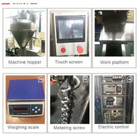 Semi automatic powder filler manual volumetric coffee auger type filling machine - Powder Filling Machine